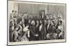 Reception of the Abbe Liszt at the Grosvenor Gallery-null-Mounted Giclee Print