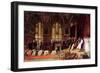 Reception of the Ambassadors of Siam by Napoleon III at the Palace of Fontainebleau, June 27, 1861-Jean-Léon Gerôme-Framed Giclee Print