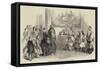 Reception of the Chinese Family by Her Majesty, at Osborne-null-Framed Stretched Canvas