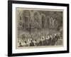 Reception of the Czar of Russia, Royal Banquet in St George's Hall, Windsor Castle-null-Framed Giclee Print