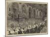 Reception of the Czar of Russia, Royal Banquet in St George's Hall, Windsor Castle-null-Mounted Giclee Print