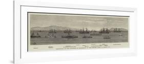 Reception of the Duchess of Edinburgh by the British Fleet at Besika Bay-null-Framed Giclee Print