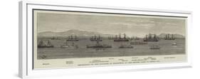 Reception of the Duchess of Edinburgh by the British Fleet at Besika Bay-null-Framed Giclee Print