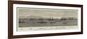 Reception of the Duchess of Edinburgh by the British Fleet at Besika Bay-null-Framed Giclee Print