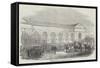Reception of the Duke of Saxe-Coburg, at Paris-null-Framed Stretched Canvas