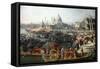 Reception of the French Ambassador in Venice, 1726-1727-Canaletto-Framed Stretched Canvas