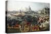Reception of the French Ambassador in Venice, 1726-1727-Canaletto-Stretched Canvas