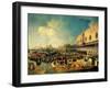 Reception of the Imperial Ambassador at the Doge's Palace, 1729-Canaletto-Framed Giclee Print