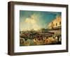 Reception of the Imperial Ambassador at the Doge's Palace, 1729-Canaletto-Framed Giclee Print
