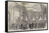 Reception of the Japanese Embassy by President Buchanan in the East Room of the White House-null-Framed Stretched Canvas