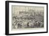 Reception of the New Viceroy of India and Lady Lansdowne at the Apollo Bunder, Bombay-null-Framed Giclee Print