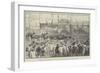 Reception of the New Viceroy of India and Lady Lansdowne at the Apollo Bunder, Bombay-null-Framed Giclee Print