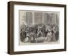 Reception of the Viceroy of Egypt by the Lord Mayor at the Mansion House-null-Framed Giclee Print