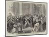 Reception of the Viceroy of Egypt by the Lord Mayor at the Mansion House-null-Mounted Giclee Print