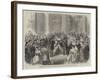 Reception of the Viceroy of Egypt by the Lord Mayor at the Mansion House-null-Framed Giclee Print