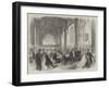 Reception-Room of the Social Science Congress in the Guildhall, York-null-Framed Giclee Print