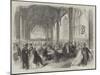 Reception-Room of the Social Science Congress in the Guildhall, York-null-Mounted Giclee Print