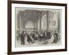 Reception-Room of the Social Science Congress in the Guildhall, York-null-Framed Giclee Print