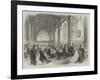 Reception-Room of the Social Science Congress in the Guildhall, York-null-Framed Giclee Print