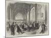 Reception-Room of the Social Science Congress in the Guildhall, York-null-Mounted Giclee Print