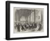 Reception-Room of the Social Science Congress in the Guildhall, York-null-Framed Giclee Print