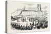 Reception S.A.I. and R. Grand Duke Maximilian of Austria, in the Port of Toulon, on 29 August 1855.-null-Stretched Canvas