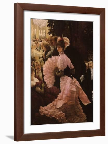 Reception-James Tissot-Framed Art Print