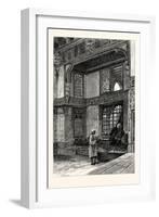 Recess in the Ka'Ah of the Sheikh El-Mahdee, Egypt, 1879-null-Framed Giclee Print