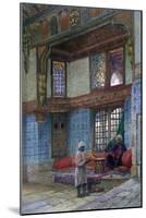 Recess in the Reception Room of Mufti Sheik El Mahadi's House, Cairo, 1873-Frank Dillon-Mounted Giclee Print
