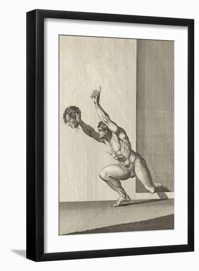 Rechab with the Head of Ish-Bosheth-Henry Fuseli-Framed Premium Giclee Print