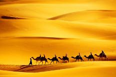 Desert Caravan-rechitansorin-Mounted Photographic Print