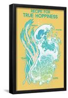 Recipe For True Hoppiness (Gold)-null-Framed Poster