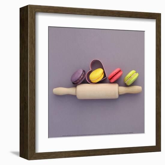 Recipe of Macarons-Amelie Vuillon-Framed Art Print