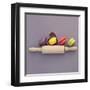 Recipe of Macarons-Amelie Vuillon-Framed Art Print