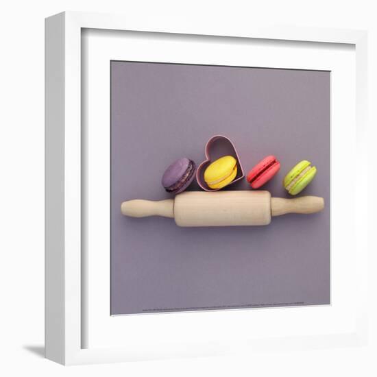 Recipe of Macarons-Amelie Vuillon-Framed Art Print