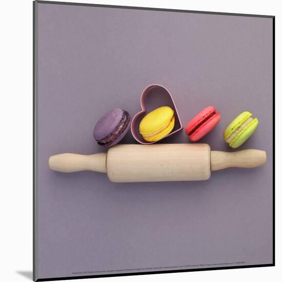 Recipe of Macarons-Amelie Vuillon-Mounted Art Print