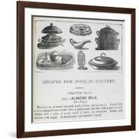 Recipes For Invalid Cookery-Isabella Beeton-Framed Giclee Print