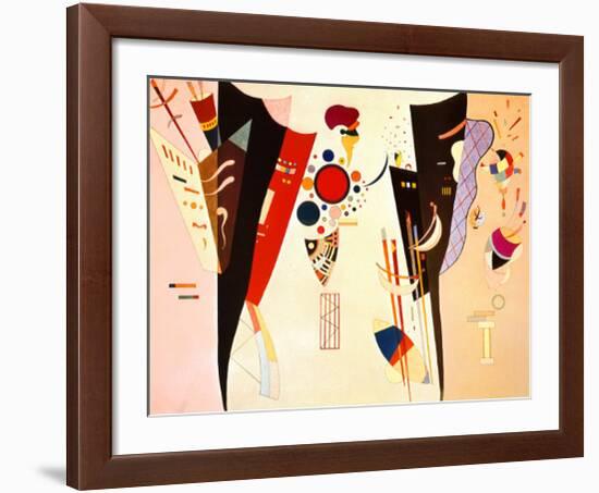 Reciprocal Agreement, c.1942-Wassily Kandinsky-Framed Art Print