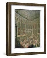 Recital by the Young Wolfgang Amadeus Mozart in the Redoutensaal-Martin van Meytens-Framed Giclee Print