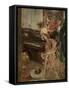 Recital, C.1884 (Oil on Panel)-Giovanni Boldini-Framed Stretched Canvas