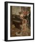 Recital, C.1884 (Oil on Panel)-Giovanni Boldini-Framed Giclee Print