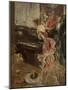 Recital, C.1884 (Oil on Panel)-Giovanni Boldini-Mounted Giclee Print