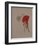 Reciter. Figurine for the Opera Victory over the Sun, 1920-1921-El Lissitzky-Framed Giclee Print