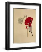 Reciter-El Lissitzky-Framed Giclee Print