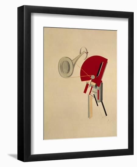 Reciter-El Lissitzky-Framed Giclee Print