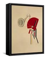 Reciter-El Lissitzky-Framed Stretched Canvas