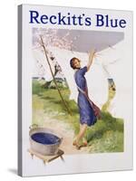 Reckitt's Blue Dye Advertisement Poster-null-Stretched Canvas