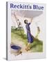 Reckitt's Blue Dye Advertisement Poster-null-Stretched Canvas