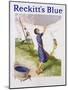 Reckitt's Blue Dye Advertisement Poster-null-Mounted Giclee Print