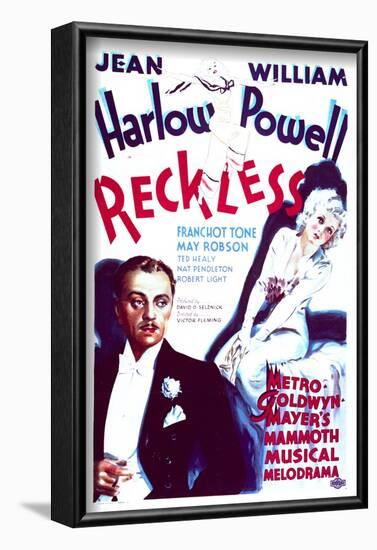 Reckless - Movie Poster Reproduction-null-Framed Photo